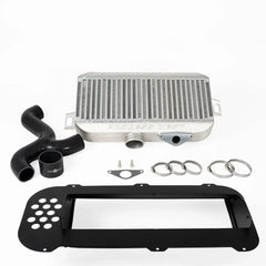 Process West Silver Top Mount Intercooler w/ Shroud Subaru Forester XT 2004-2008 | PWTMIC08
