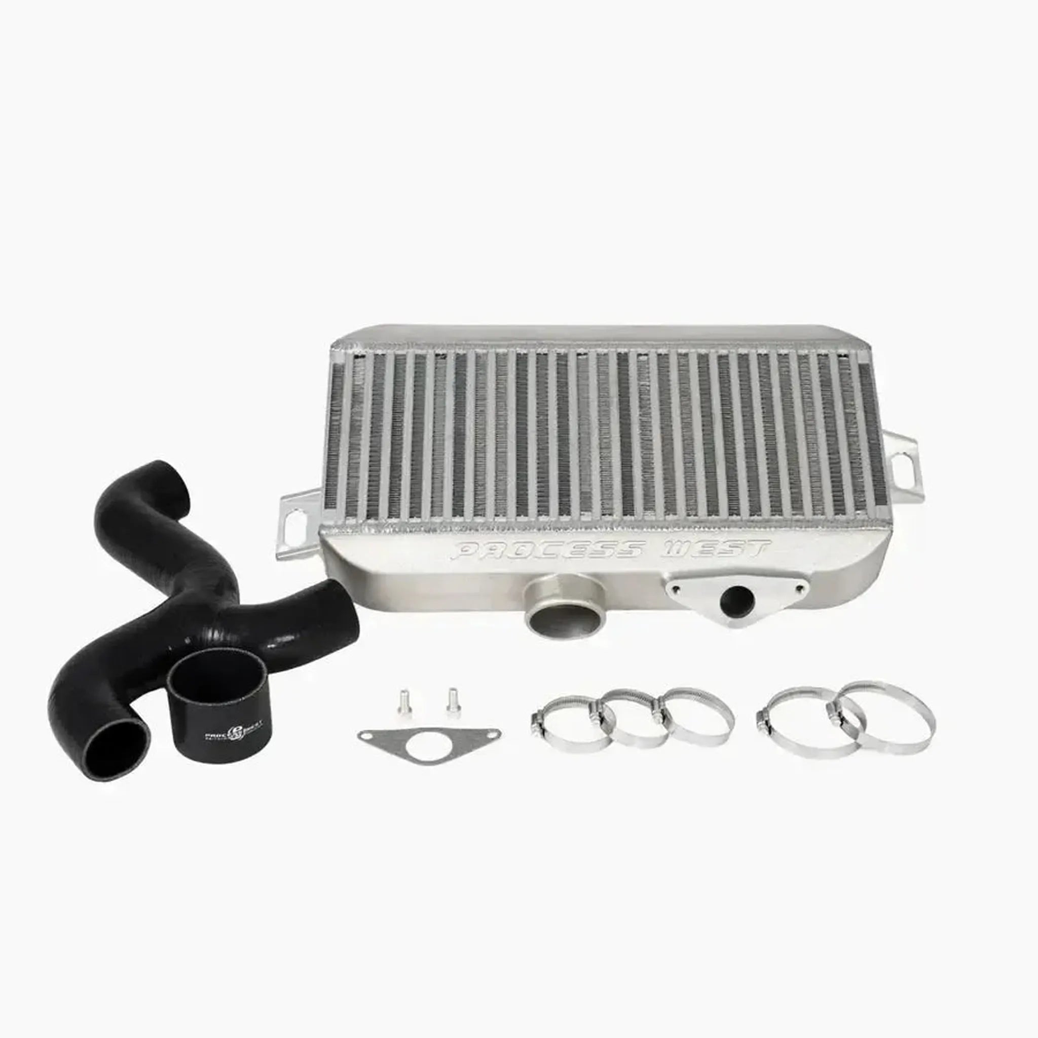Process West Top Mount Intercooler Silver Subaru WRX 2002-2007 / STI 2004-2007 | PWTMIC00