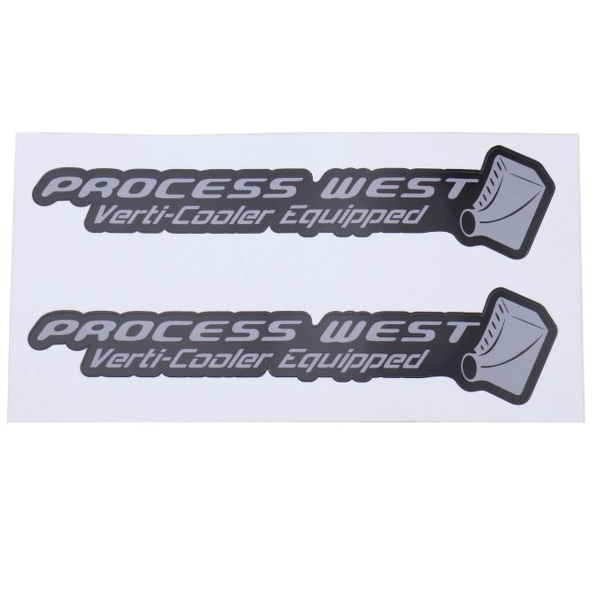 Process West Verticooler Equipped Decal (comes as a pair)