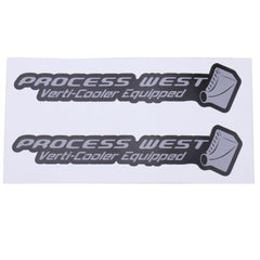 Process West Verticooler Equipped Decal (comes as a pair)