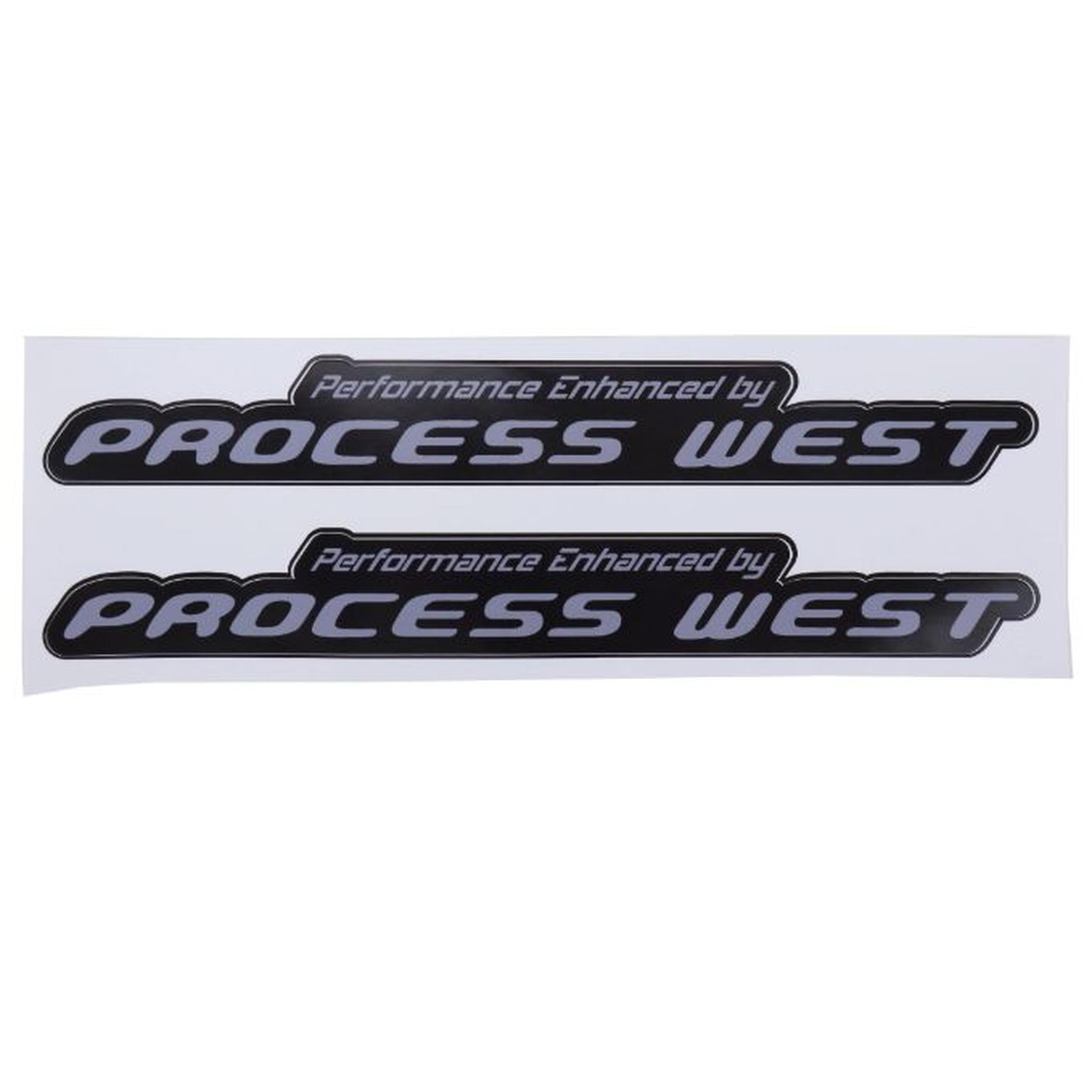 Process West WRX Top Mounted Intercooler Decal (Silver)