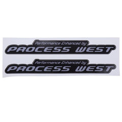 Process West WRX Top Mounted Intercooler Decal (Silver)