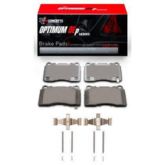 R1 Concepts Front Optimum OE Brake Pads & Hardware Kit Subaru BRZ / Toyota 86 / Scion FR-S 2013-2020 | 2551-1001-01