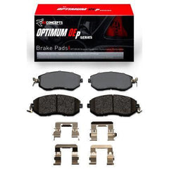 R1 Concepts Front Optimum OE Brake Pads & Hardware Kit Subaru BRZ / Toyota 86 / Scion FR-S 2013-2020 | 2551-1539-01