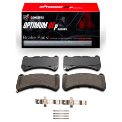 R1 Concepts Front Optimum OE Brake Pads & Hardware Kit Subaru STI 2018-2021 | 2551-1365-01