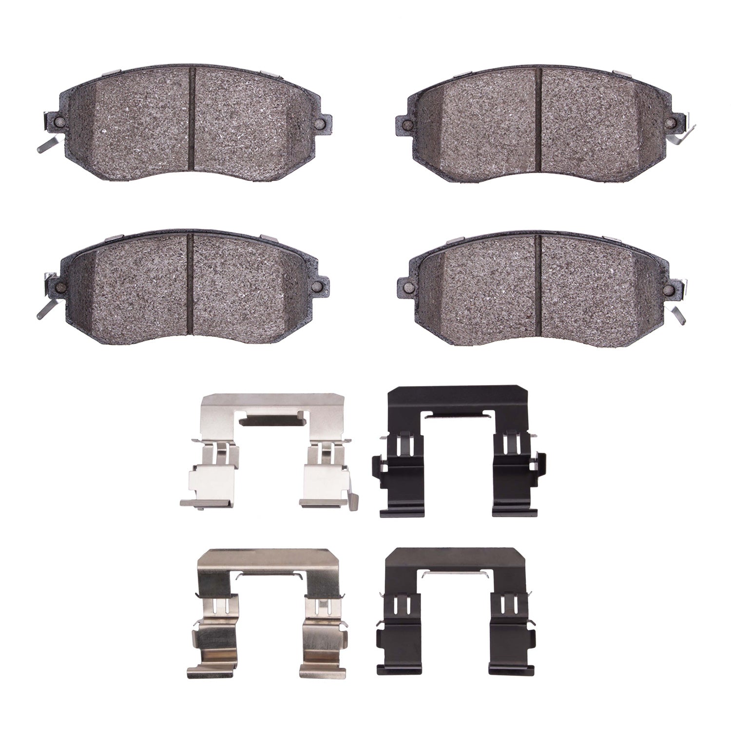 R1 Concepts Performance Sport Brake Pads & Hardware Kit Front Scion FR-S / Subaru BRZ / Toyota GR86 2013-2026 | 2115-1539-01