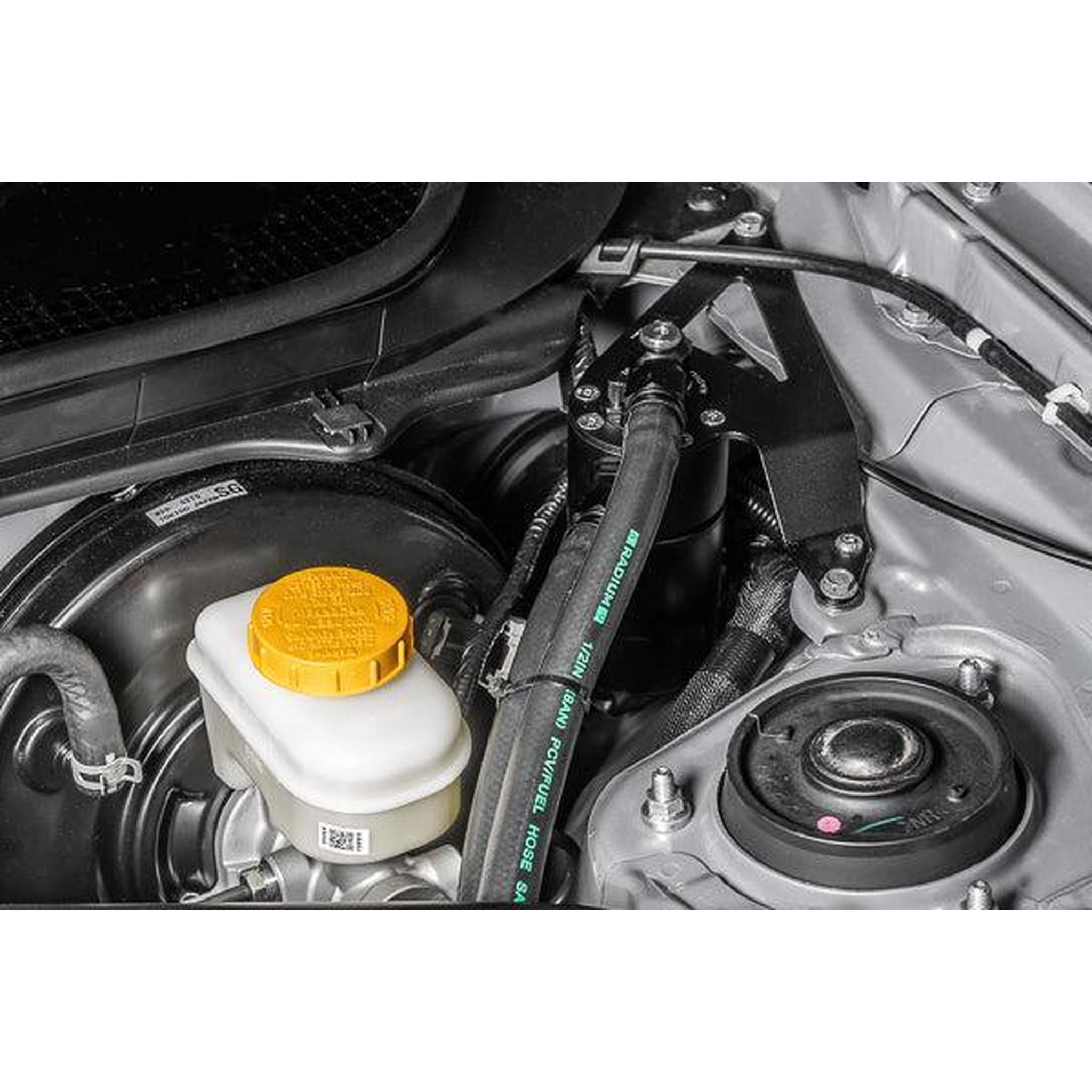 Radium Crankcase Vent Side Catch Can Kit Fluid Lock FR-S / BRZ / 86 13-20 | 20-0902-FL