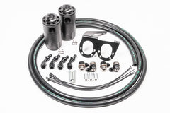 Radium Engineering Dual Catch Can Kit CCV Fluid Lock Nissan GT-R 2009-2024 | 20-0555-FL