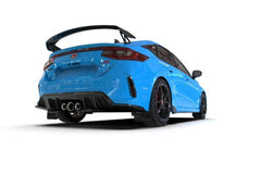 Rally Armor Black Mud Flap White Logo Honda Civic Type R 2023-2026 | MF97-UR-BLK-WH