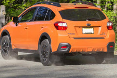 Rally Armor Black UR Mud Flap w/ Teal Altered Font Logo Subaru Crosstrek 13-17 | MF26-UR-BLK/TL-X