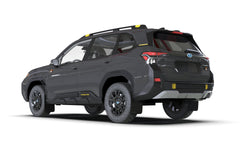 Rally Armor Black UR Mud Flap w/Dark Grey Logo 2026 Subaru Forester Wilderness | MF152-UR-BLK-DGRY