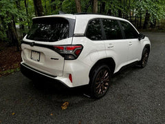 Rally Armor Black UR Mud Flap w/Grey Logo 2025 Subaru Forester | MF132-UR-BLK-GRY