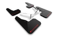 Rally Armor Black UR Mud Flaps Red Logo Honda Civic Si 2022-2026 | MF90-UR-BLK/RD