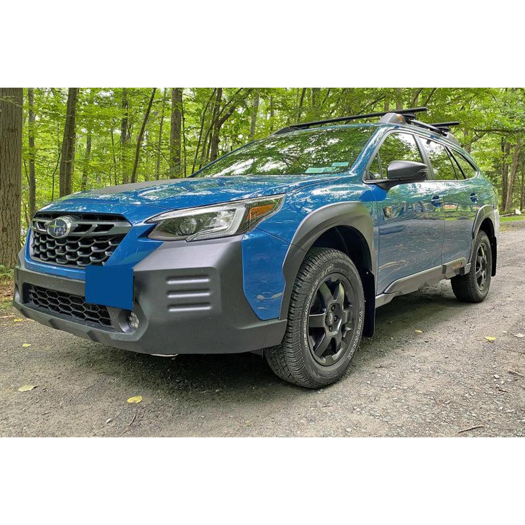 Rally Armor Red Mud Flap White Logo Subaru Outback Wilderness 22-25 | MF76-UR-RD/WH