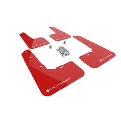 Rally Armor Red Mud Flap White Logo Subaru Outback Wilderness 22-25 | MF76-UR-RD/WH