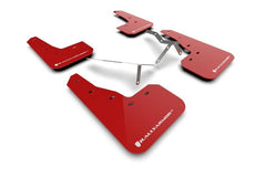 Rally Armor Red UR Mud Flaps White Logo Honda Civic Si 2022-2026 | MF90-UR-RD/WH