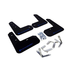 Rally Armor UR Black Mud Flaps w/ Blue Logo Scion FR-S 2013-2016 / Subaru BRZ 2013-2020 | MF23-UR-BLK/BL