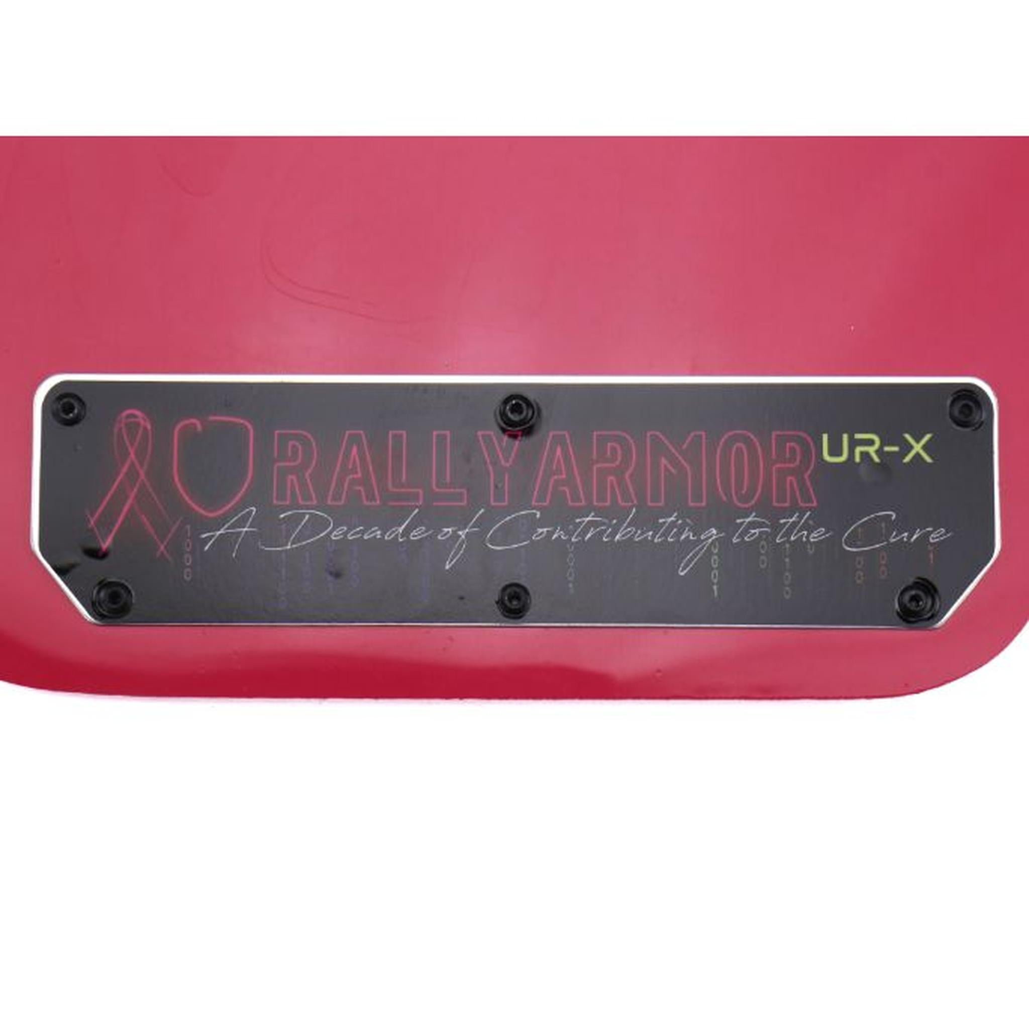 Rally Armor UR Mudflaps Breast Cancer Awarness Pink w/ Black Emblem WRX / STI 15-21 | MF32-BC18-PK/BLK