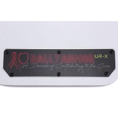 Rally Armor UR Mudflaps Breast Cancer Awarness White w/ Black Emblem WRX / STI 15-21 | MF32-BC18-WH/BLK