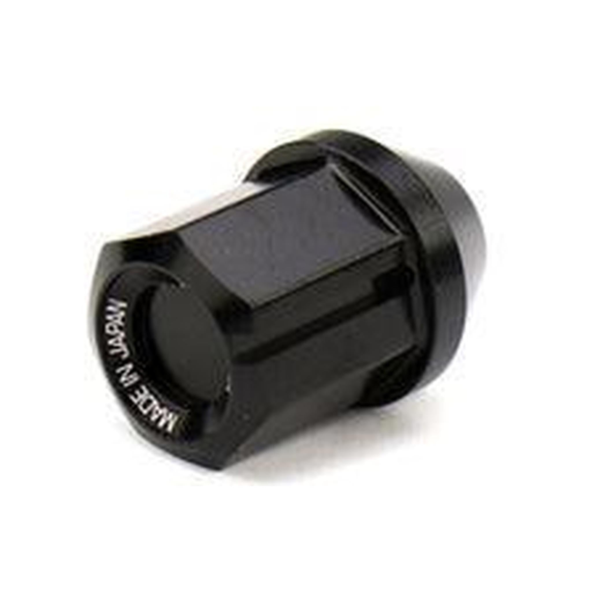 Rays Dura-Nut L32 Straight Type 12x1.25 Lug Nut Set 20 Piece Black | WDURA3212125B