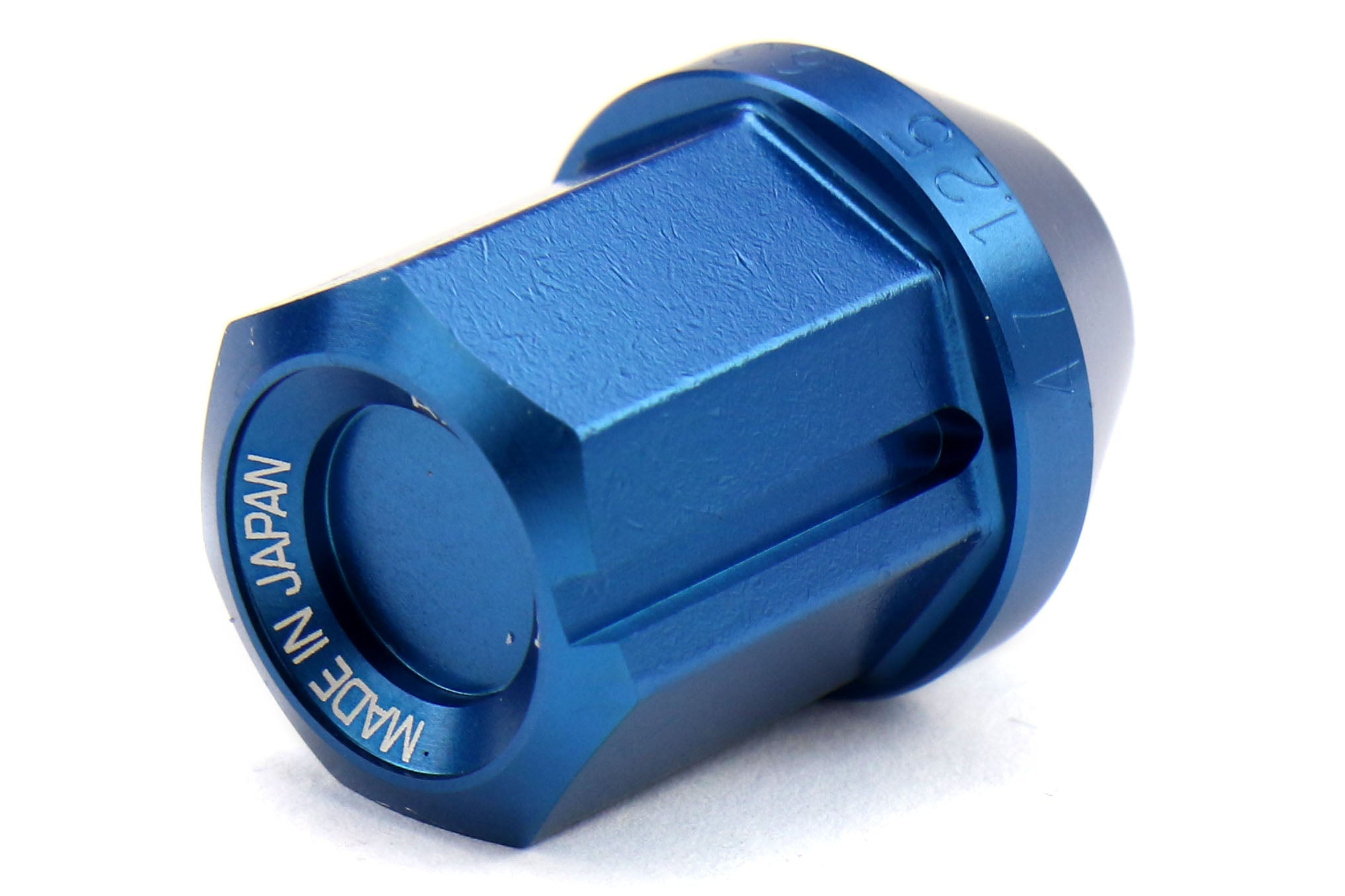 Rays Dura-Nut L32 Straight Type 12x1.25 Lug Nut Set 20 Piece Blue | WDURA3212125U