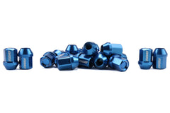Rays Dura-Nut L32 Straight Type 12x1.25 Lug Nut Set 20 Piece Blue | WDURA3212125U