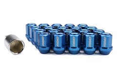 Rays Dura-Nut L32 Straight Type 12x1.25 Lug Nut Set 20 Piece Blue | WDURA3212125U