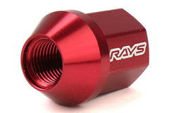 Rays Dura-Nut L32 Straight Type 12x1.25 Lug Nut Set 20 Piece Red | WDURA3212125R
