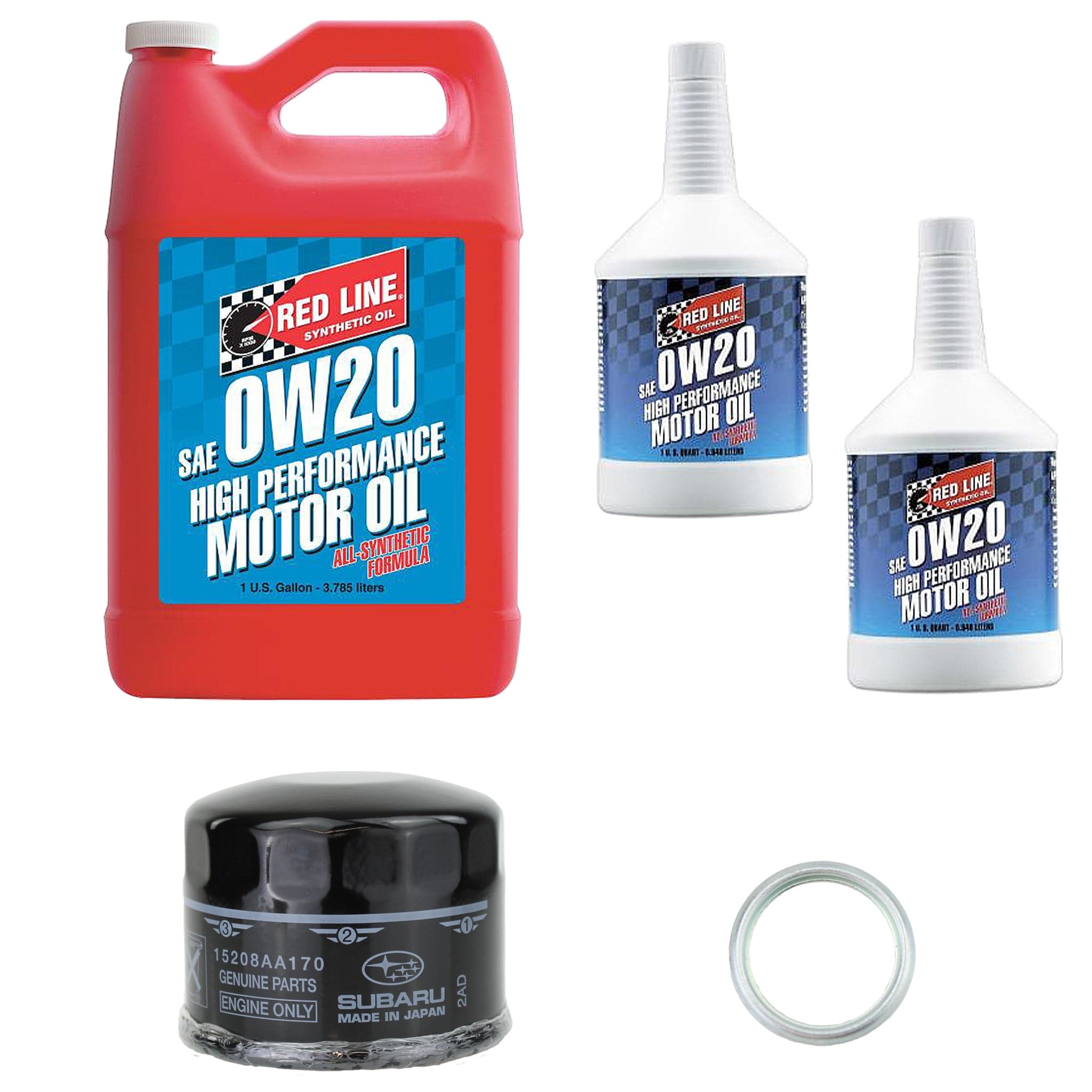 Redline Oil 2022-2026 Subaru BRZ / Toyota 86 Engine Oil Change Kit
