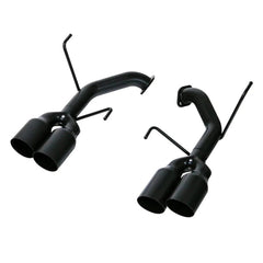 Remark 4in Stainless Single Wall Black Tips Axleback Exhaust Subaru WRX 2022-2026 | RO-TSVB-S4B