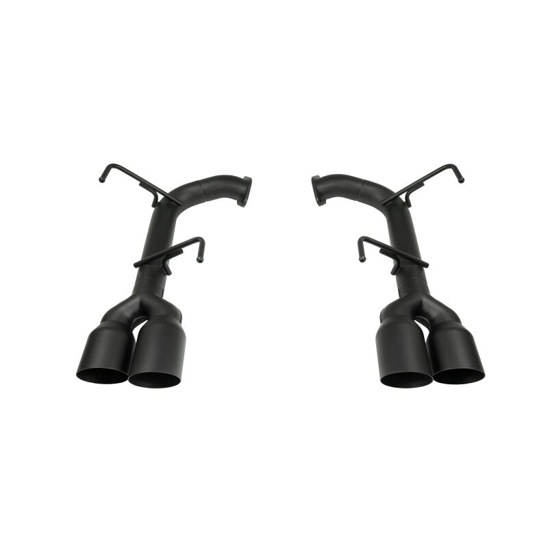 Remark Axle Back Exhaust Single Wall Tip 4in Cerakote Black WRX / STI 2015-2021 | RO-TSVA-S4B