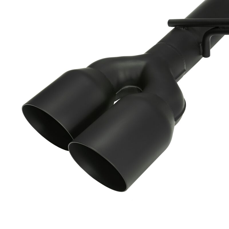 Remark Axle Back Exhaust Single Wall Tip 4in Cerakote Black WRX / STI 2015-2021 | RO-TSVA-S4B