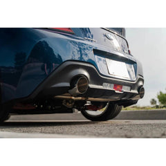 Remark Axleback Exhaust 4.5in Burnt Stainless Single Wall Toyota GR86 / Subaru BRZ 2022-2026 | RO-TTZ8-S