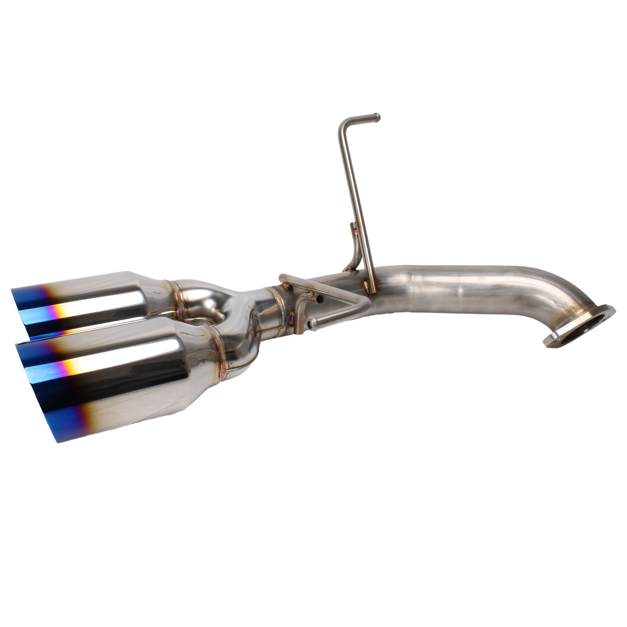 Remark Axleback Exhaust Burnt Stainless Single Wall 4in Tips Subaru WRX 2022-2026 | RO-TTVB-S4