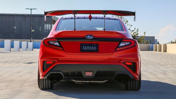 Remark Carbon Fiber GT Wing - Matte Finish Subaru WRX 2022-2026 | RMK-05-GW01S-01M