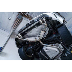 Remark Cat Back Exhaust w/ Burnt Stainless Tips Toyota Corolla Hatch 2019-2024 | RK-C4063T-01P