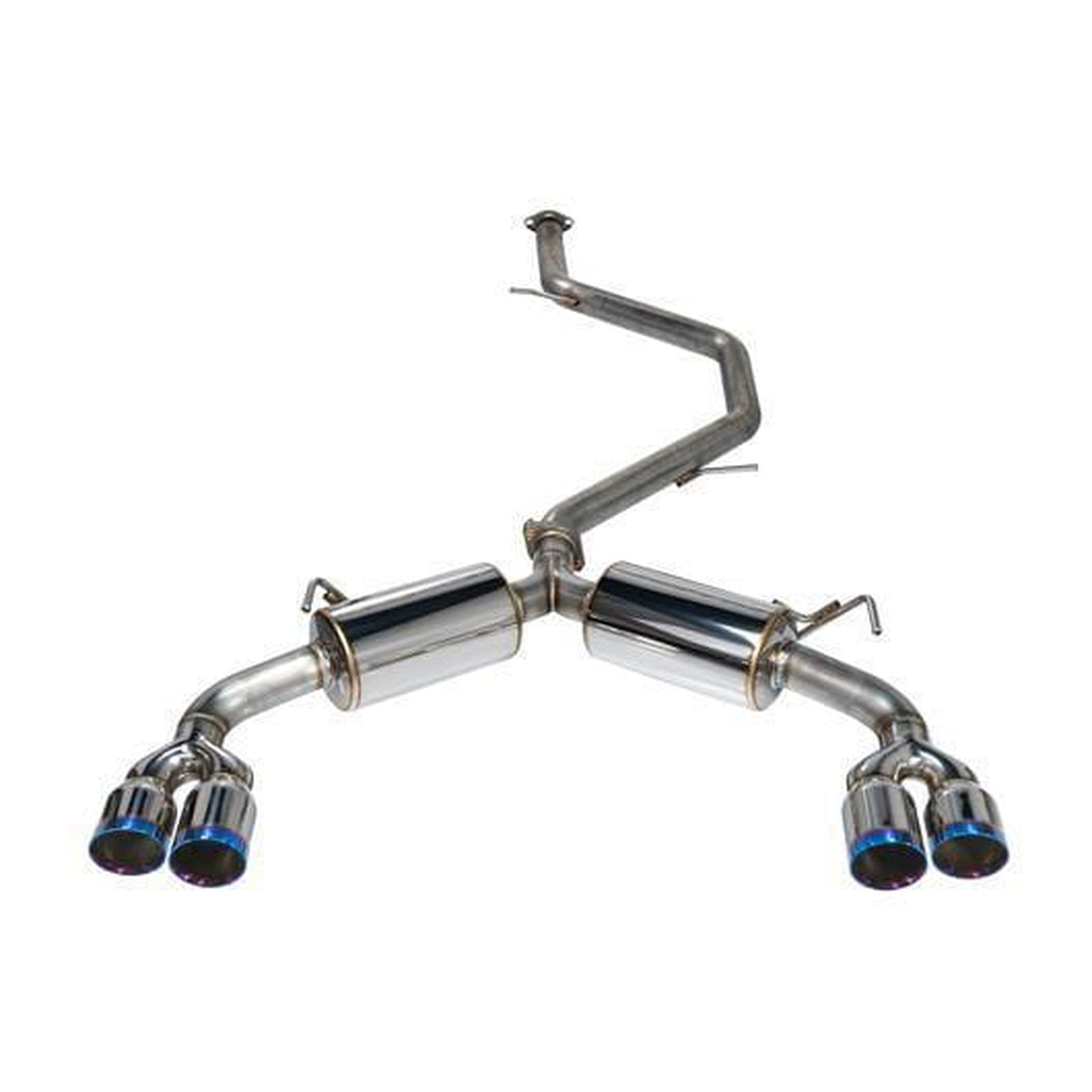Remark Cat Back Exhaust w/ Burnt Stainless Tips Toyota Corolla Hatch 2019-2024 | RK-C4063T-01P