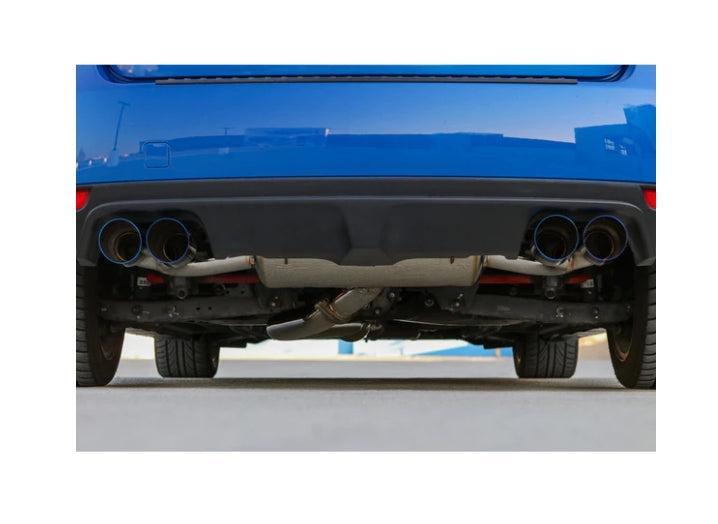 Remark Sports Touring Cat Back Exhaust Burnt SS Non-Resonated Subaru WRX 11-14 / STI 2008-2014 Hatchback | RK-C2076S-02TN
