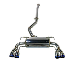 Remark Sports Touring Cat Back Exhaust Burnt SS Non-Resonated Subaru WRX 11-14 / STI 2008-2014 Hatchback | RK-C2076S-02TN