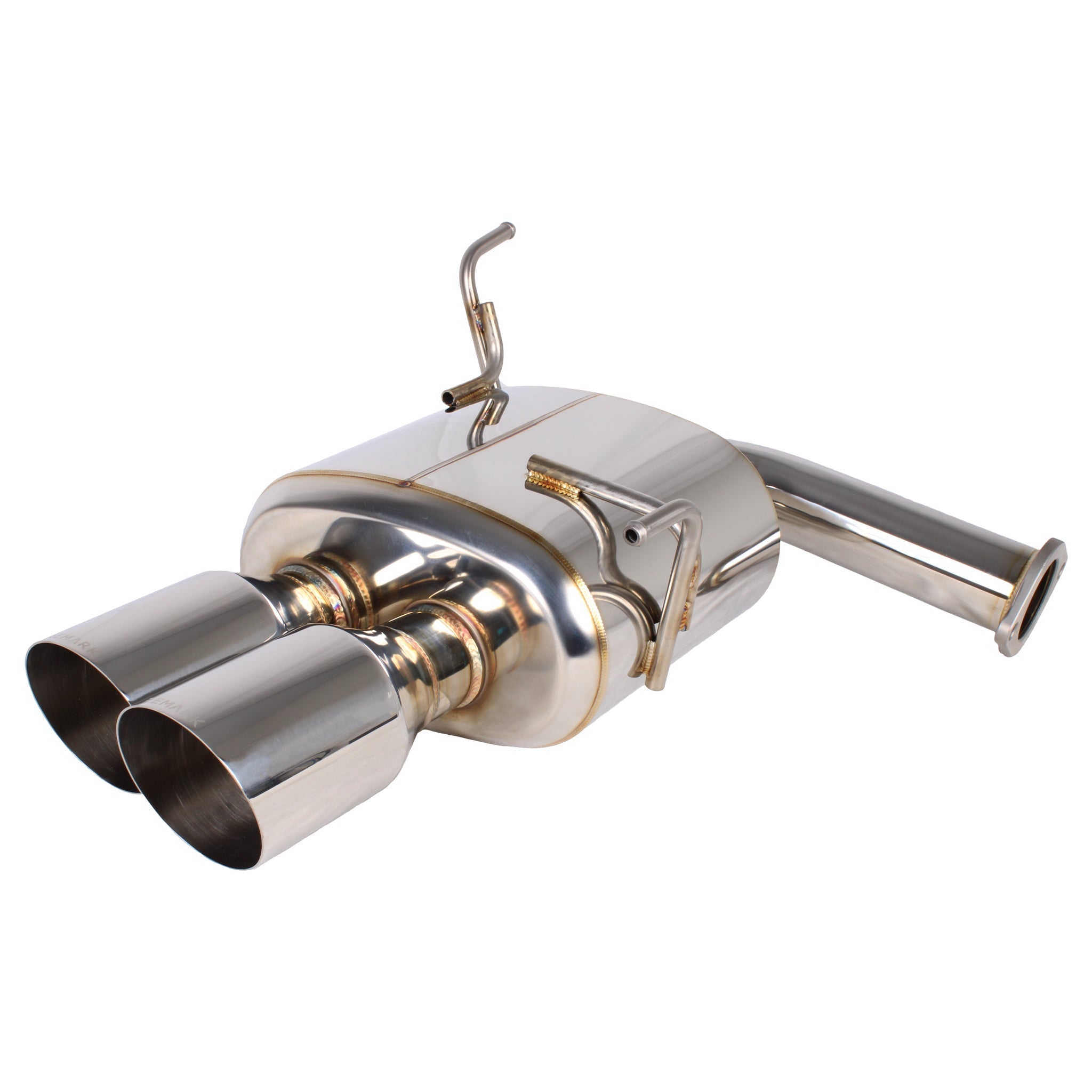 Remark Sports Touring Cat Back Exhaust Stainless Tips Subaru WRX 2022-2026 | RK-C4076S-02