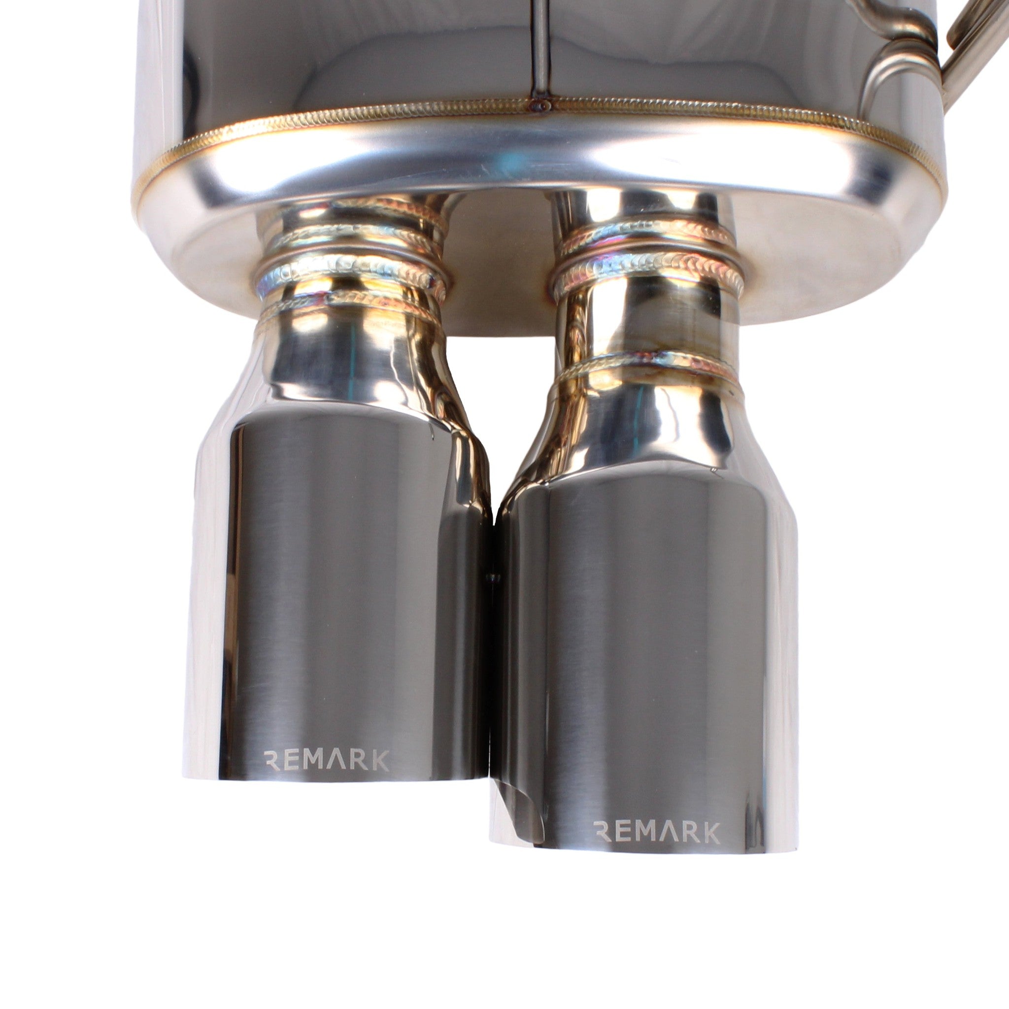 Remark Sports Touring Cat Back Exhaust Stainless Tips Subaru WRX 2022-2026 | RK-C4076S-02