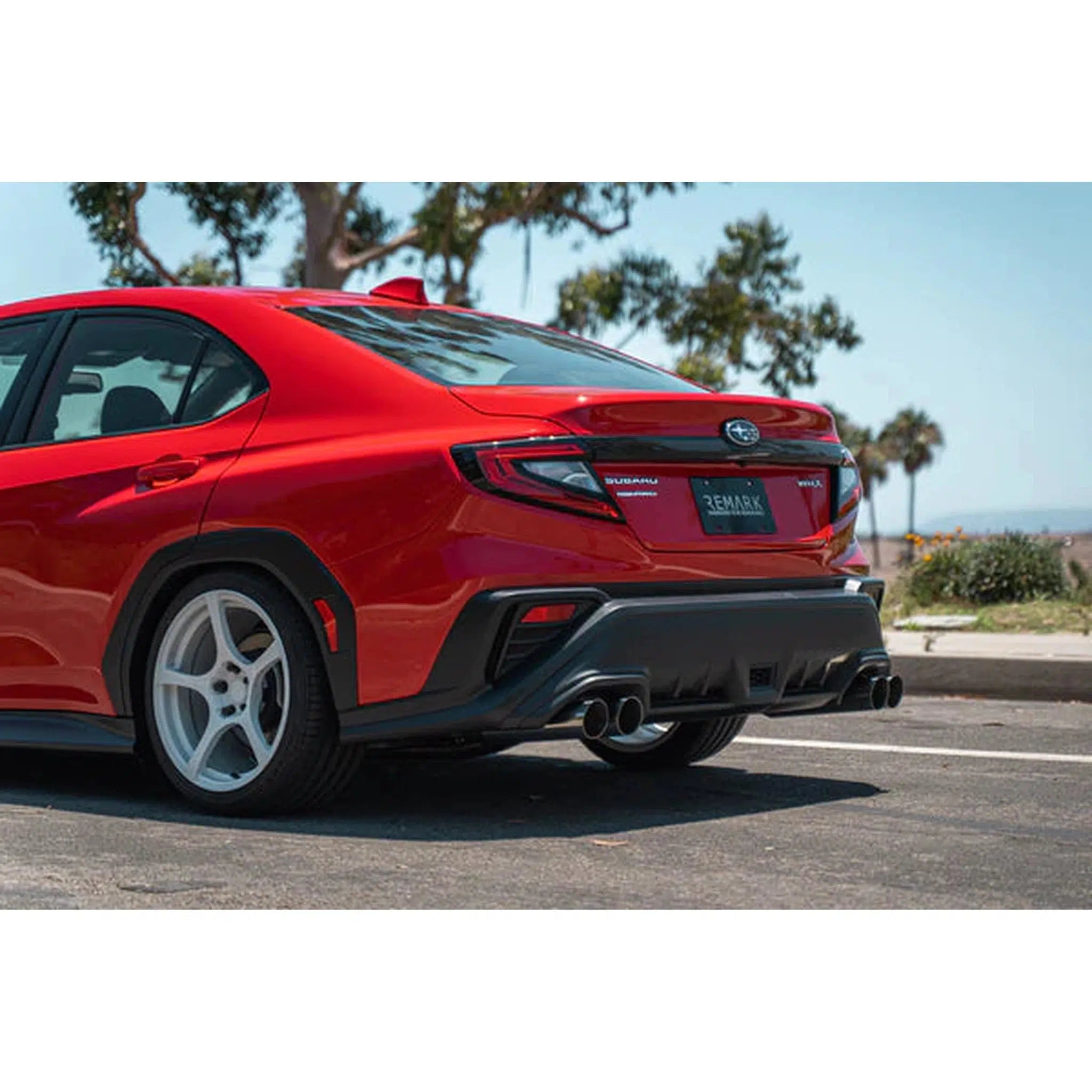 Remark WRX 2022-2026 Boso Stainless Tips Axleback Exhaust Subaru | RO-TSVB-SL