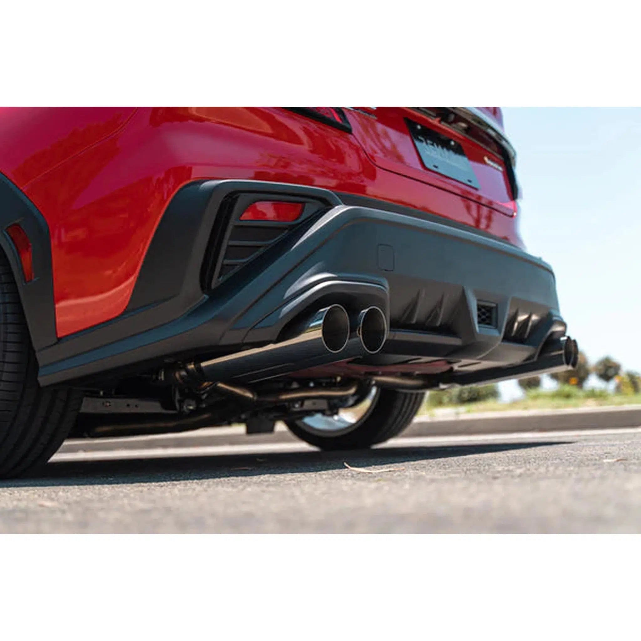 Remark WRX 2022-2026 Boso Stainless Tips Axleback Exhaust Subaru | RO-TSVB-SL