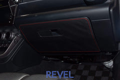 Revel GT Design Glove Box Cover Silver Stitch 1-Piece Toyota GR86 / Subaru BRZ 2022-2026 | 1TR5GDCS01GS