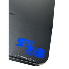 RokBlokz Original Rally Mud Flaps Black Flaps with Blue Logo Subaru WRX 2022-2026 | S-VB-O-BLK/BLU