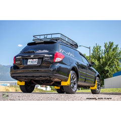 RokBlokz Original Rally Mud Flaps Black Flaps/Blue Logo Subaru Legacy / Outback 2010-2014