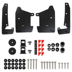 RokBlokz Original Rally Mud Flaps Black with Black Logo Subaru WRX 22-26 | S-VB-O-BLK/BLK