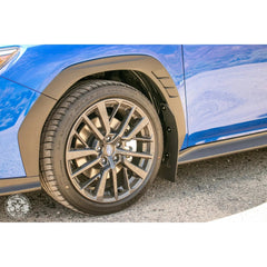 RokBlokz Original Rally Mud Flaps Blue Flaps w/ White Logo Subaru WRX 22-26 | S-VB-O-DBL/WHT