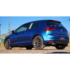 RokBlokz Original Rally Mud Flaps White Flaps/Red Logo Volkswagen Golf Mk7 15-21 | V-MK7-O-WHT/RED