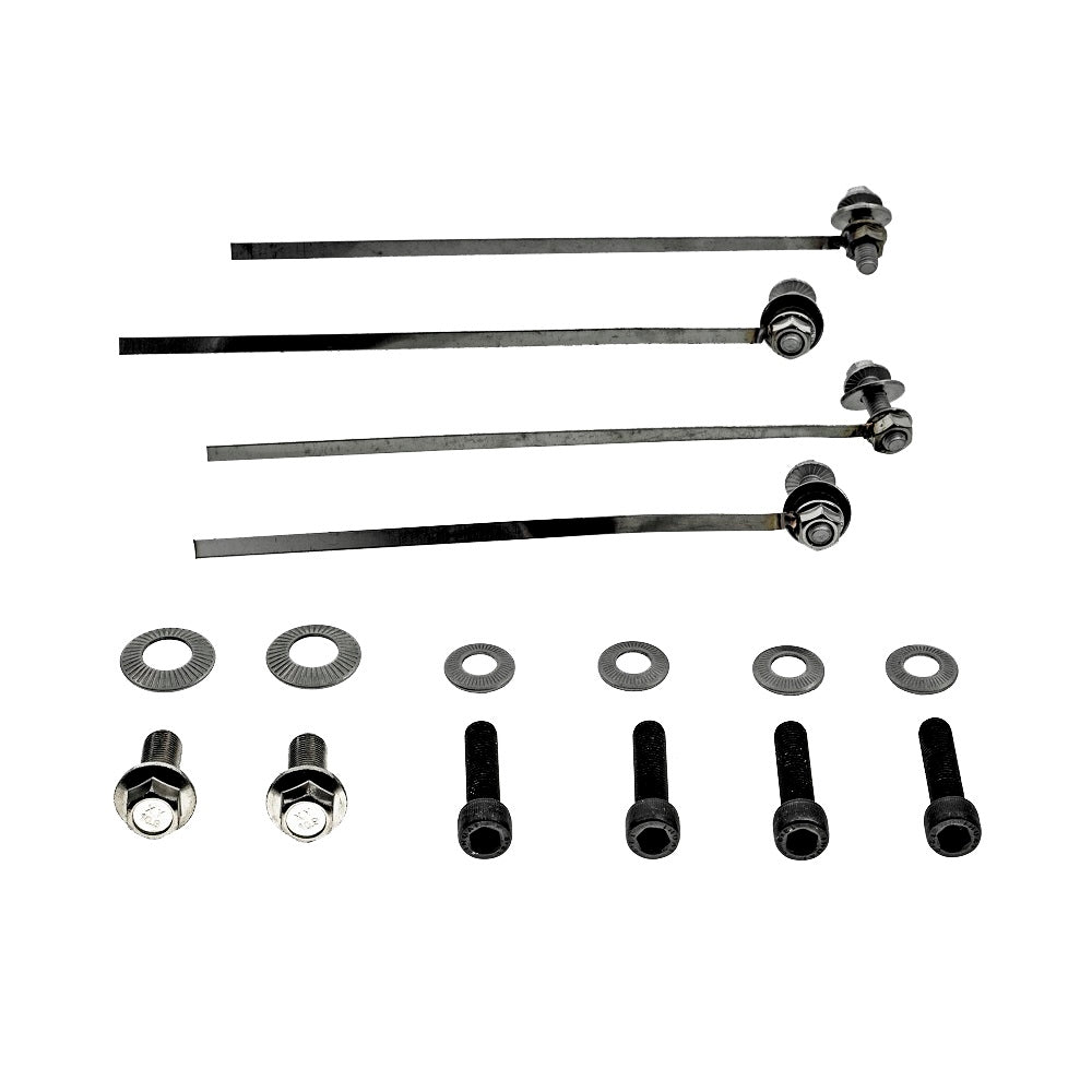 SMY Center Floor Power Brace Kit Wrinkle Black Subaru WRX / STI 2008-2021 | SMY-SUSBK-MIDDLE